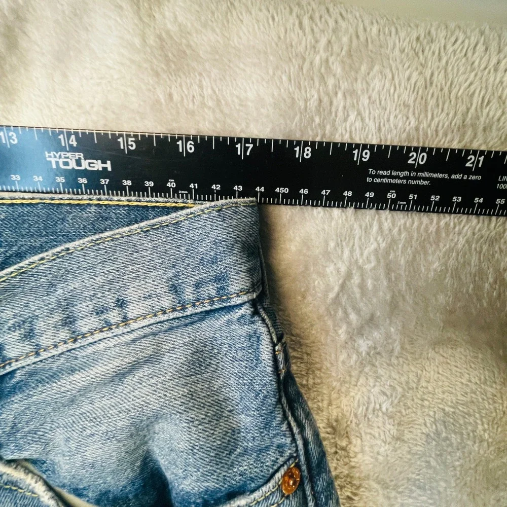 Levi's Jeans Mens 34 Blue‎ 541 Athletic Taper Distressed Denim Pants